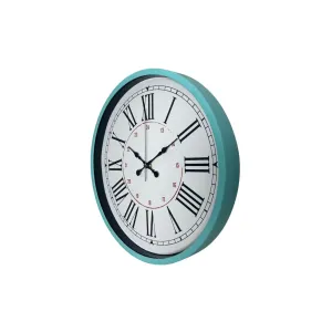 Turkuaz Plastik Duvar Saati 36 cm · Model PP-3652T