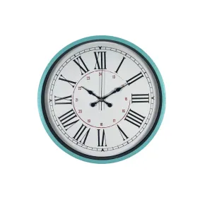 Turkuaz Plastik Duvar Saati 36 cm · Model PP-3652T