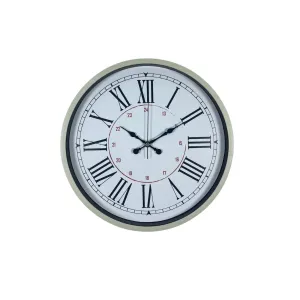 Krem Plastik Duvar Saati 36 cm · Model PP-3652X