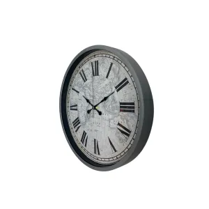 Gri Plastik Duvar Saati 36 cm · Model PP-3657K