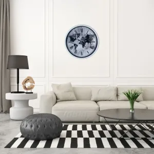 Beyaz Plastik Duvar Saati 36 cm · Model PP-3664W