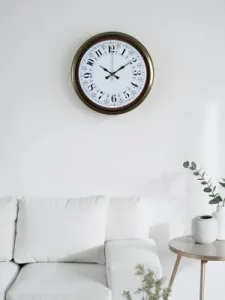 Eskitme Metal Duvar Saati 40 cm · Model 4025E