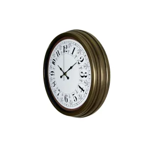 Eskitme Metal Duvar Saati 40 cm · Model 4025E