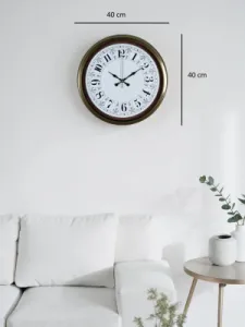 Eskitme Metal Duvar Saati 40 cm · Model 4025E