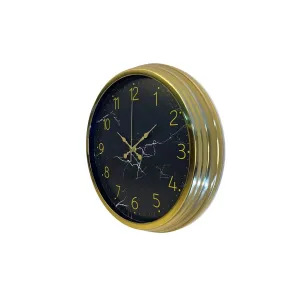 Gold Metal Duvar Saati 40 cm · Model 4011G