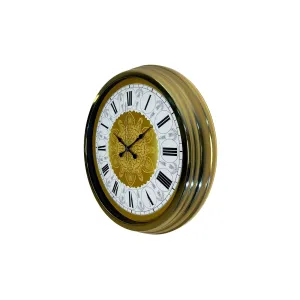 Gold Metal Duvar Saati 40 cm · Model 4076G