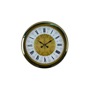 Gold Metal Duvar Saati 40 cm · Model 4076G