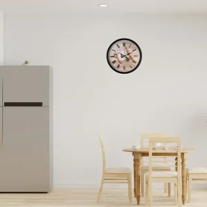 Siyah Plastik Duvar Saati 36 cm · Model PP-3681B