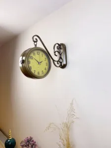 Eskitme Metal İstasyon Saati 36 x 25 cm · Model CT-13E