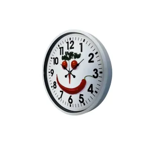 Beyaz Plastik Duvar Saati 36 cm · Model PP-3634W