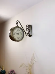 Eskitme Metal İstasyon Saati 36 x 25 cm · Model CT-16E