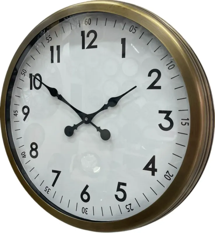 Eskitme Metal Duvar Saati 60 cm · Model 6005E