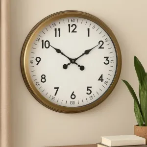 Eskitme Metal Duvar Saati 60 cm · Model 6005E