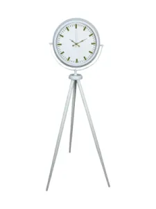 Beyaz Metal Ayaklı Tripod Saat 150 x 45 cm · Model AS-4086WW