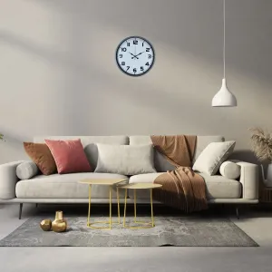 Gri Plastik Duvar Saati 36 cm · Model PP-3636K