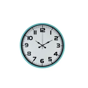 Turkuaz Plastik Duvar Saati 36 cm · Model PP-3636T