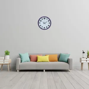 Mor Plastik Duvar Saati 36 cm · Model PP-3636Z