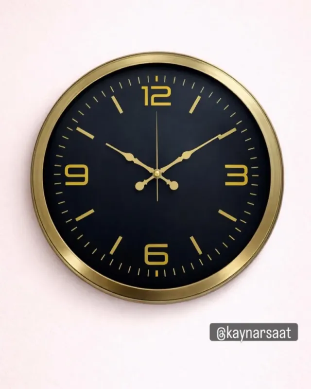 40x40 Eskitme Metal Duvar Saati