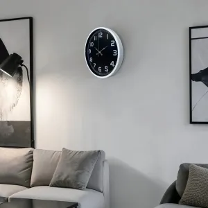 Beyaz Plastik Duvar Saati 36 cm · Model PP-3637W