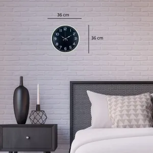 Krem Plastik Duvar Saati 36 cm · Model PP-3637X