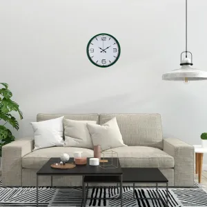 Yeşil Plastik Duvar Saati 36 cm · Model PP-3650L