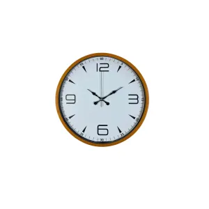 Turuncu Plastik Duvar Saati 36 cm · Model PP-3650O