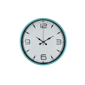Turkuaz Plastik Duvar Saati 36 cm · Model PP-3650T