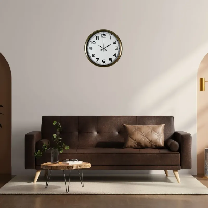 Eskitme Metal Duvar Saati 40 cm · Model 4036E