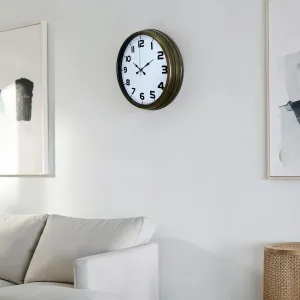 Eskitme Metal Duvar Saati 40 cm · Model 4036E