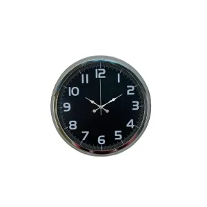 Krom Metal Duvar Saati 40 cm · Model 4037K