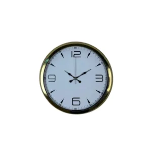 Gold Metal Duvar Saati 40 cm · Model 4050G