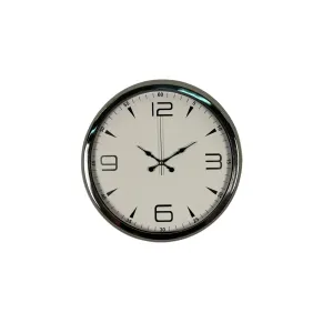 Krom Metal Duvar Saati 40 cm · Model 4050K