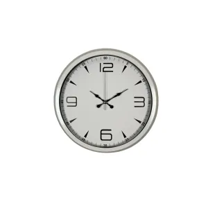 Beyaz Metal Duvar Saati 40 cm · Model 4050W