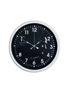 Beyaz Metal Duvar Saati 40 cm · Model 4049W