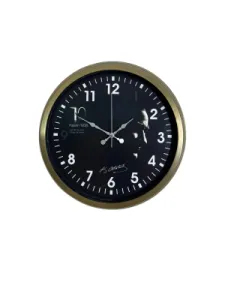 Retro Görünümlü Eskitme Metal Duvar Saati 40 cm · Model 4049E