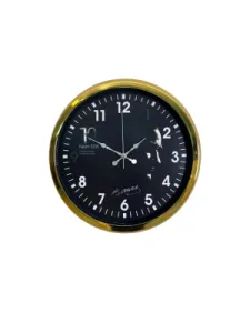 Gold Metal Duvar Saati 40 cm · Model 4049G