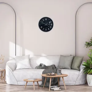 Gri Plastik Duvar Saati 36 cm · Model PP-3649K
