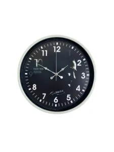 Krem Plastik Duvar Saati 36 cm · Model PP-3649X