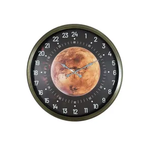 Göstergeli Eskitme Metal Duvar Saati 52 cm · Model 5295E