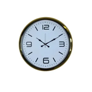 Gold Metal Duvar Saati 52 cm · Model 5208G