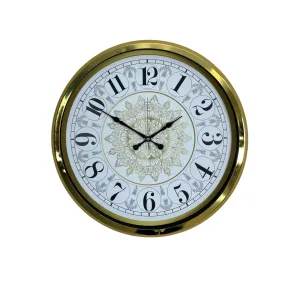 Gold Metal Duvar Saati 52 cm · Model 5217G