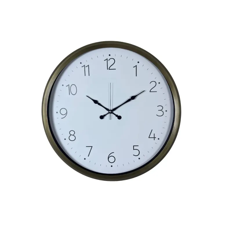 Eskitme Metal Duvar Saati 52 cm · Model 5204E