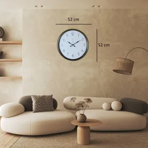 Eskitme Metal Duvar Saati 52 cm · Model 5204E