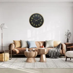 Eskitme Metal Duvar Saati 52 cm · Model 5223E