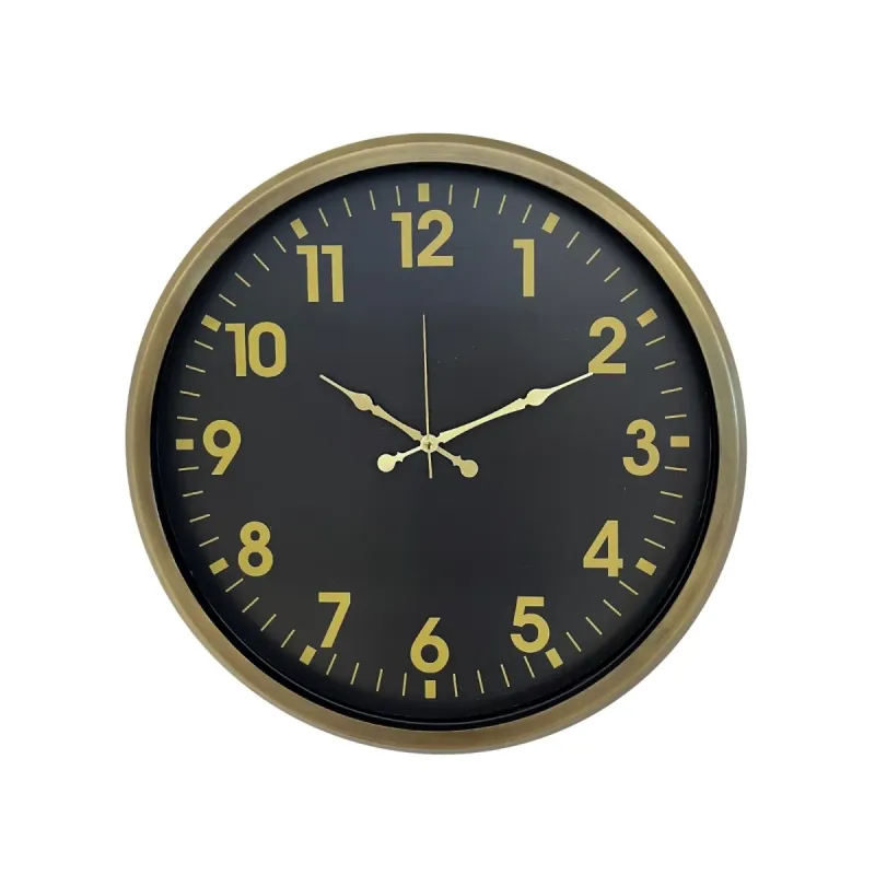 Eskitme Metal Duvar Saati 52 cm · Model 5223E