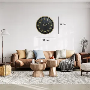 Eskitme Metal Duvar Saati 52 cm · Model 5223E