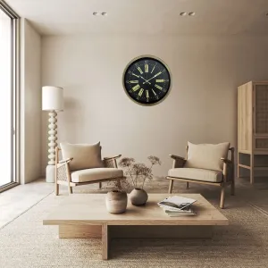 Eskitme Metal Duvar Saati 52 cm · Model 5258E
