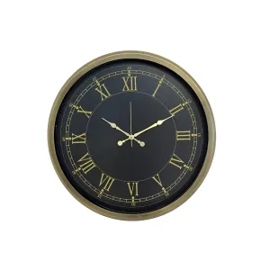 Eskitme Metal Duvar Saati 52 cm · Model 5272E
