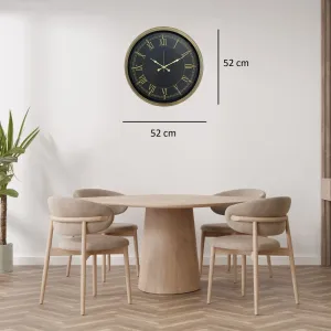 Eskitme Metal Duvar Saati 52 cm · Model 5272E