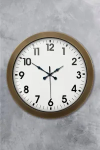 Eskitme Metal Duvar Saati 36 cm · Model 3601E